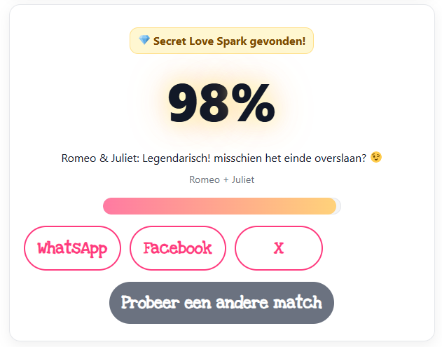secret love spark romeo julier gevonden